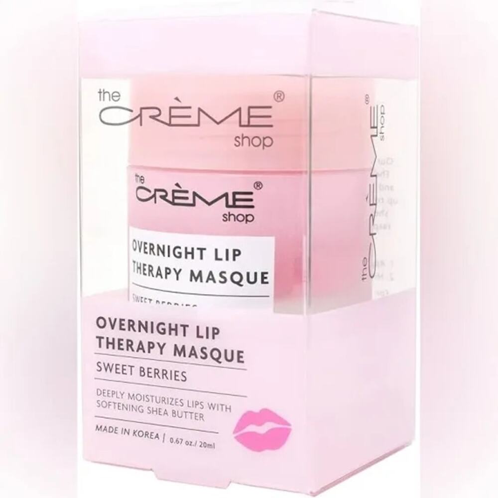 The Creme Shop Overnight Lip Therapy Masque- $15MSRP-Sweet Berries